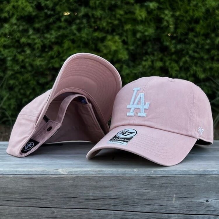 47 Brand LA Dodgers 47 Clean Up Dusty Rose