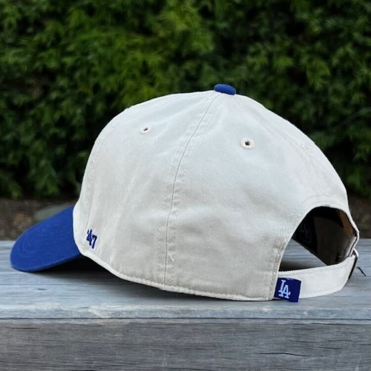 47 Brand LA Dodgers 47 Clean Up Two Tone Natural/Royal