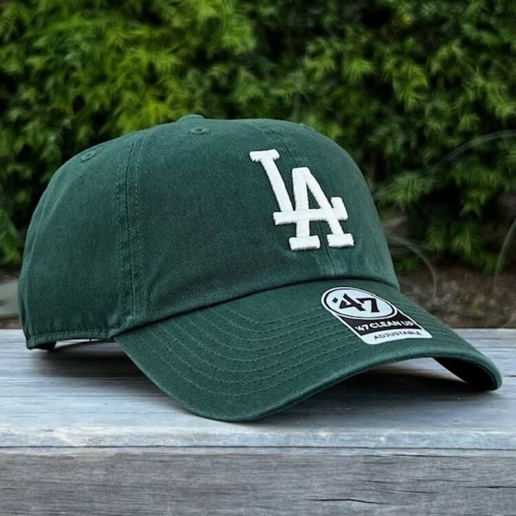 47 Brand LA Dodgers 47 Clean Up Dark Green