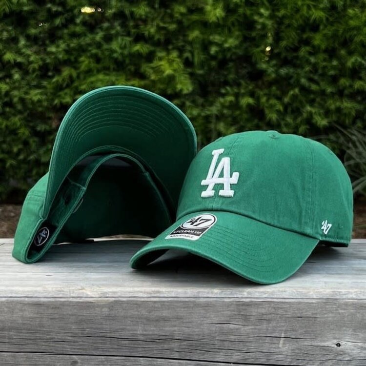 47 Brand LA Dodgers 47 Clean Up Kelly Green