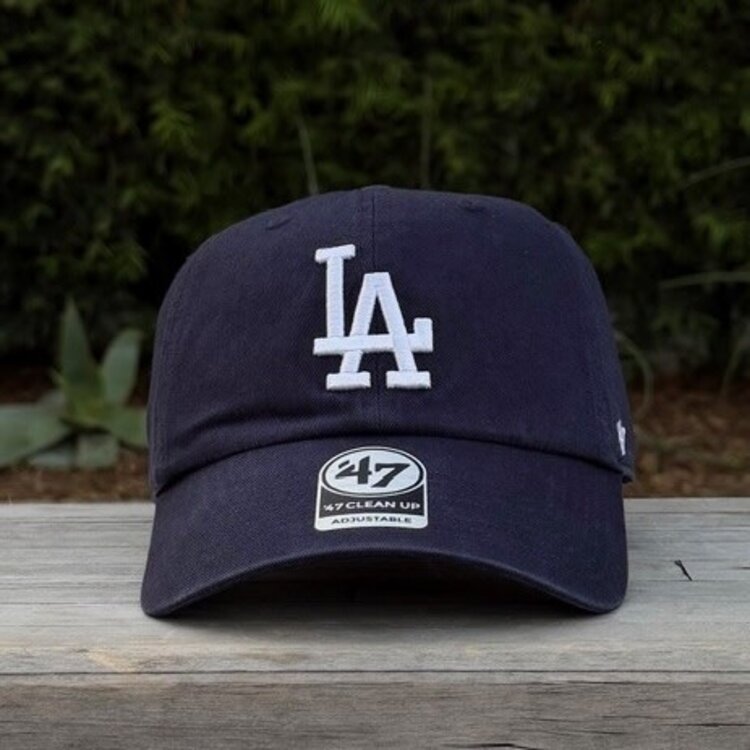 47 Brand LA Dodgers 47 Clean Up Navy White