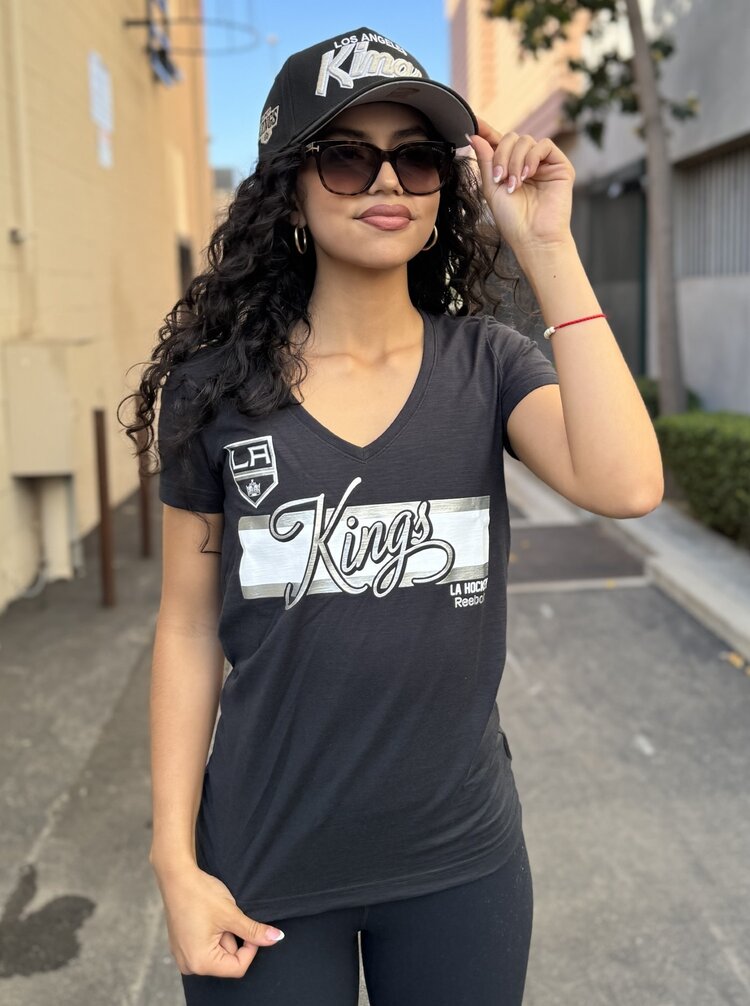 Reebok Kings W Slub V-Neck Tee