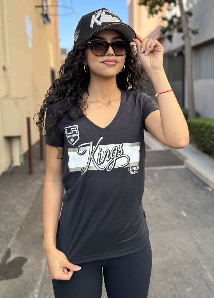 Reebok Kings W Slub V-Neck Tee
