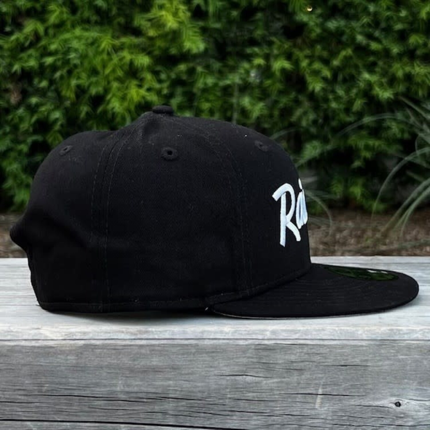 Raiders New Era Basic Black Script 950 Snapback - The Locker Room