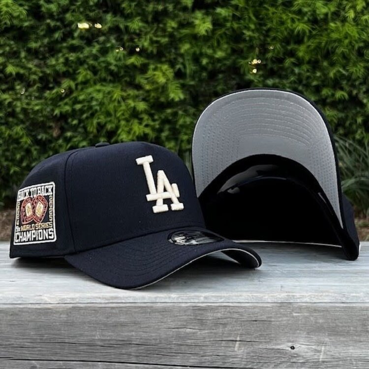 New Era LA Navy Ivory 2025 World Series Champions Rings SP 940 a-frame