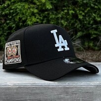 New Era LA Black White 2025 World Series Champions Rings SP 940 a-frame