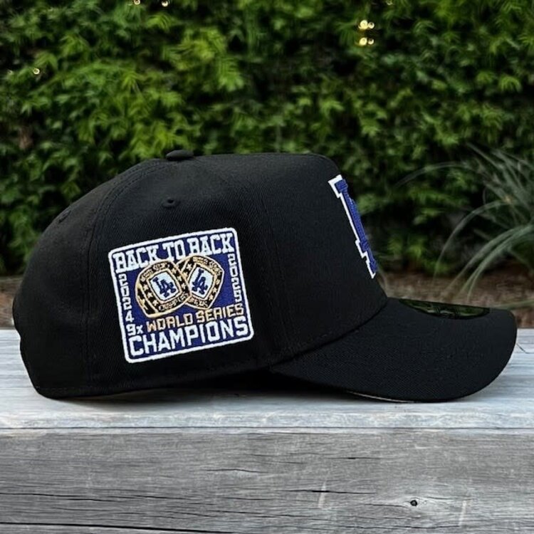 New Era LA Black RW 2025 World Series Champions Rings SP 940 a-frame