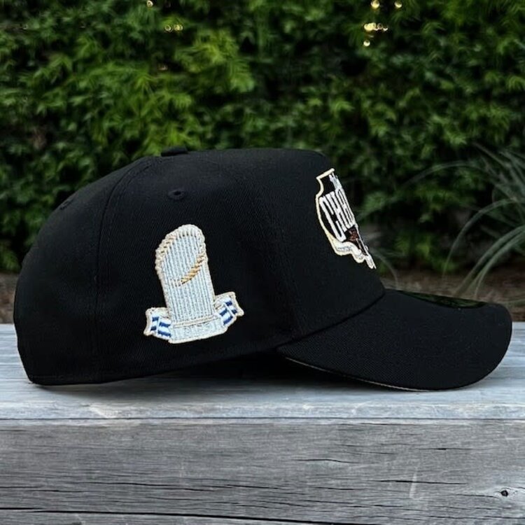 New Era LA Black 2025 World Series Champs Locker Room 940 a-frame