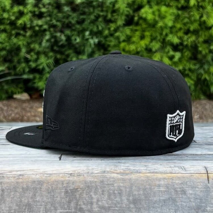 New Era Raiders Black Silver 60 Years