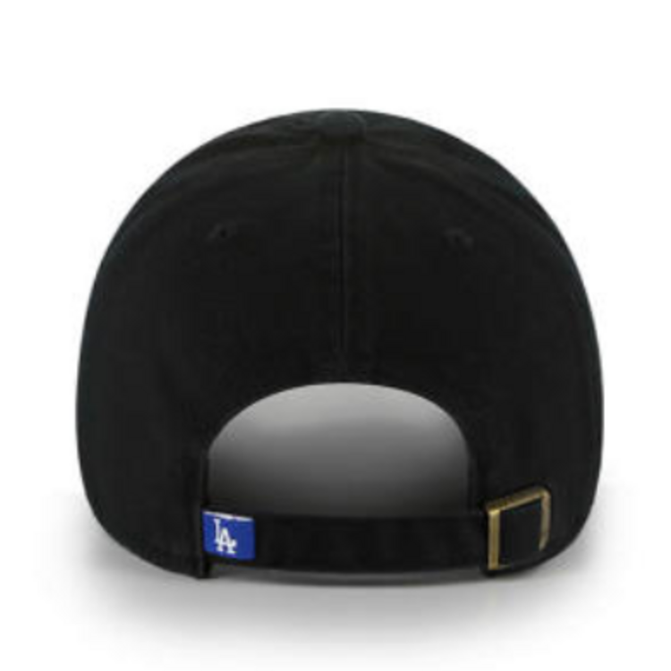 47 Brand LA Dodgers 47 Clean Up Black White Wordmark Red LA
