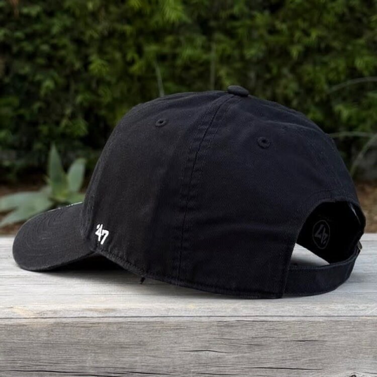 47 Brand LA Dodgers 47 Clean Up Black Black White