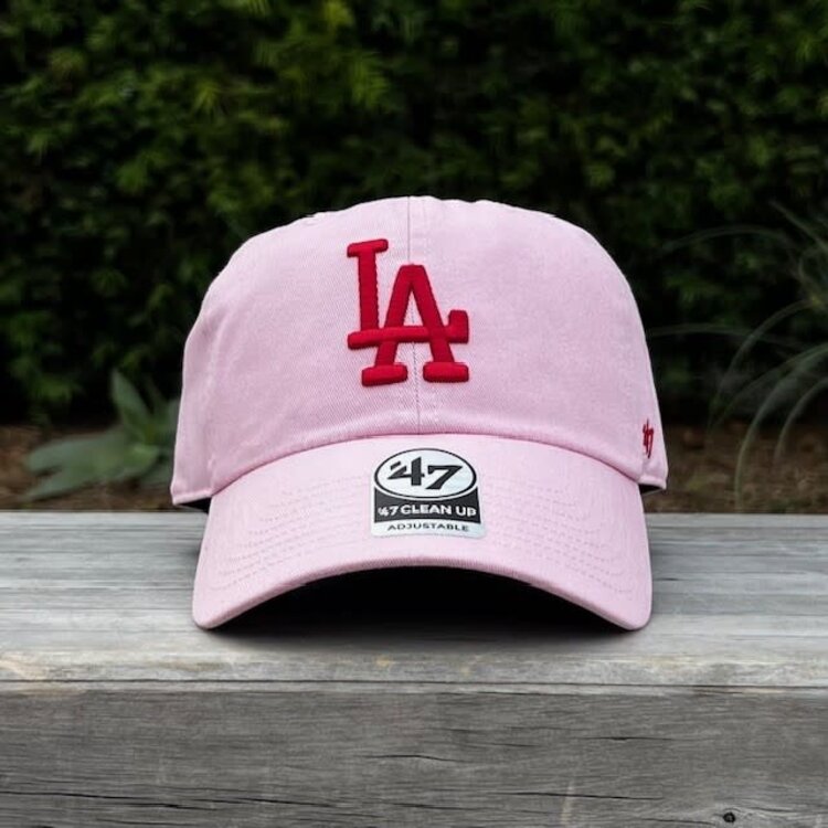 47 Brand LA Dodgers 47 Clean Up Petal Pink
