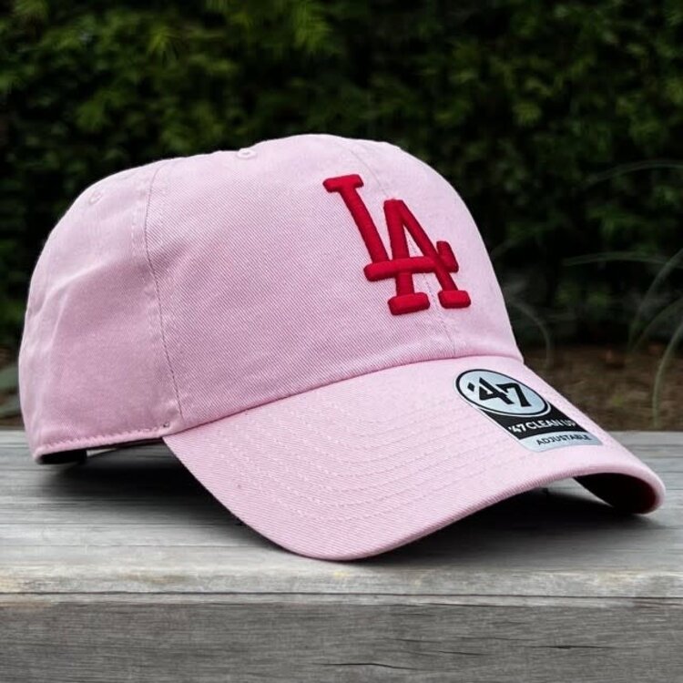 47 Brand LA Dodgers 47 Clean Up Petal Pink
