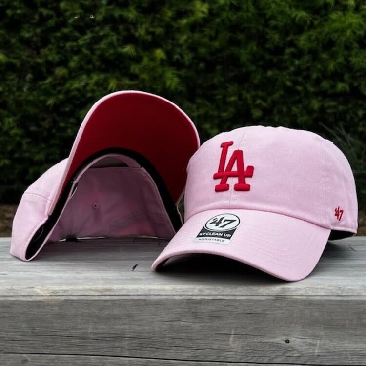 47 Brand LA Dodgers 47 Clean Up Petal Pink