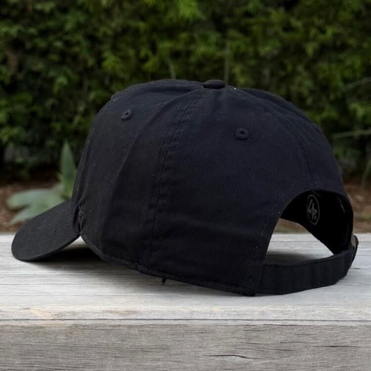 47 Brand LA Dodgers 47 Clean Up Black Black