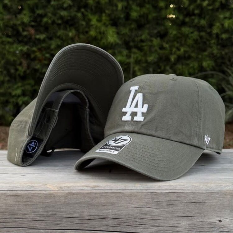47 Brand LA Dodgers 47 Clean Up Moss Green