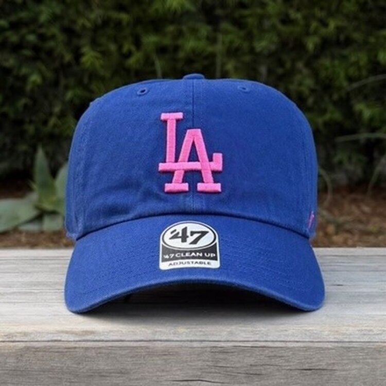 47 Brand LA Dodgers 47 Clean Up Blue LA Pink