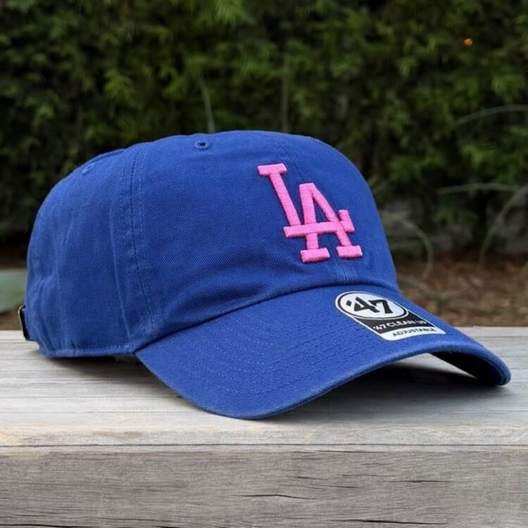47 Brand LA Dodgers 47 Clean Up Blue LA Pink