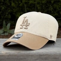 47 Brand LA Dodgers 47 Clean Up Two Tone Natural/Khaki