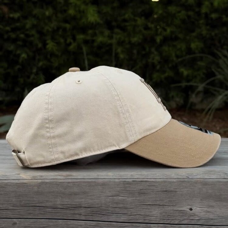 47 Brand LA Dodgers 47 Clean Up Two Tone Natural/Khaki