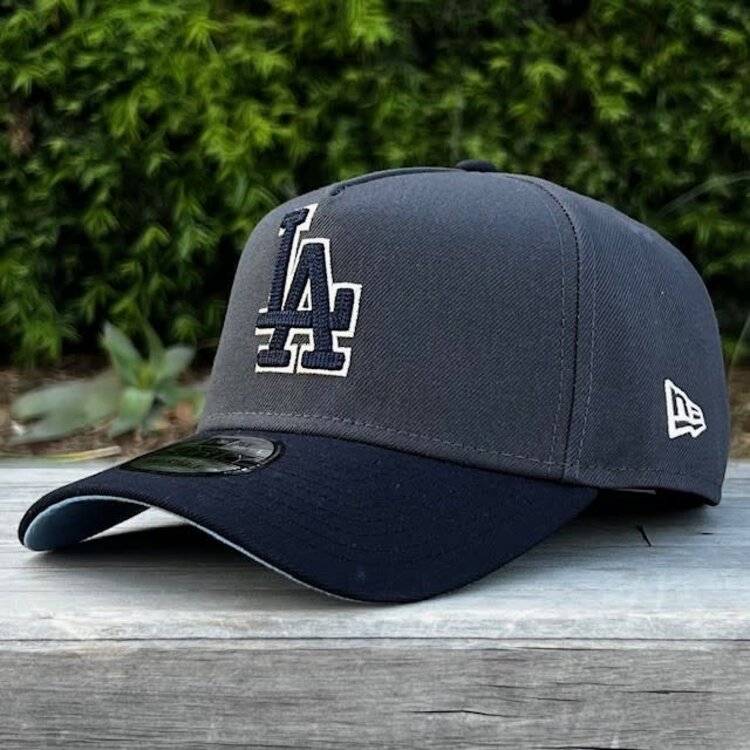 New Era LA Dark Gray/Navy Japanese 2025 WS Champs 940 a-frame