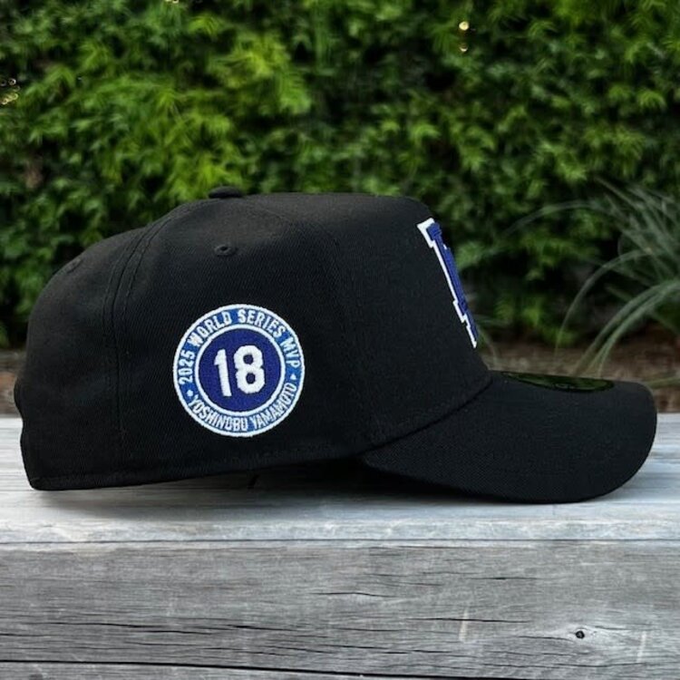 New Era LA Black RW Yamamoto MVP 2025 WS Champs 940 a-frame