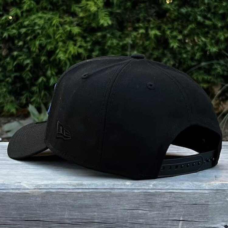 New Era LA Black Metallic Blue Kanji Yamamoto MVP 2025 WS Champs 940 a-frame