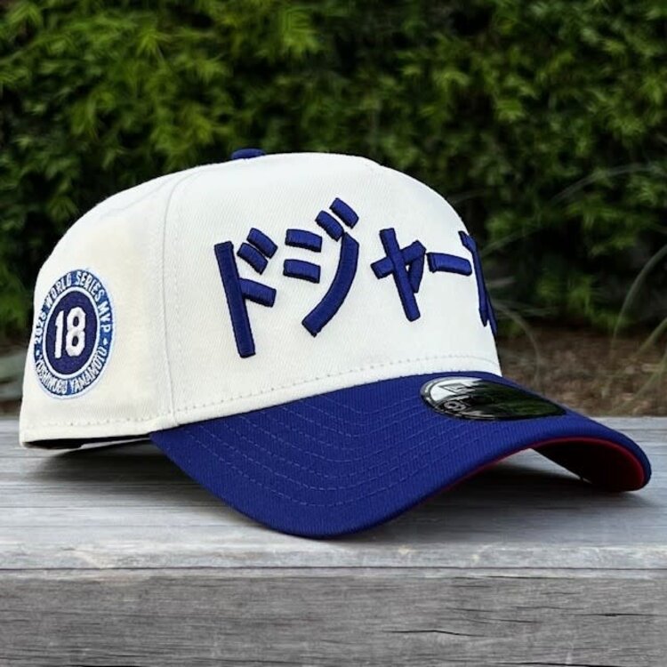 New Era LA Ivory/Royal Kanji Yamamoto MVP 2025 WS Champs 940 a-frame
