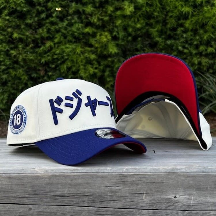 New Era LA Ivory/Royal Kanji Yamamoto MVP 2025 WS Champs 940 a-frame