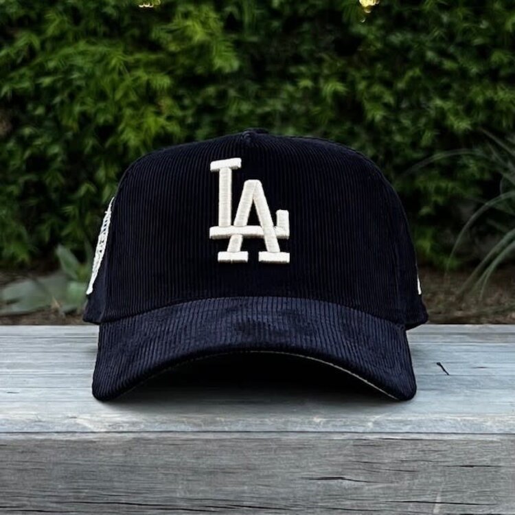New Era LA Dark Navy Corduroy Japanese 2025 Champions Lantern SP 940 a-frame