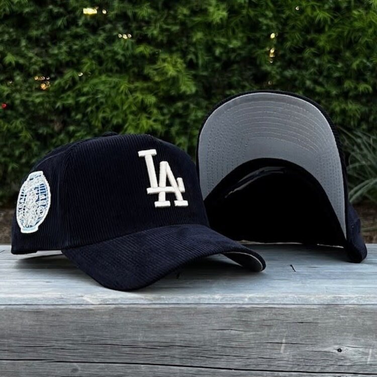 New Era LA Dark Navy Corduroy Japanese 2025 Champions Lantern SP 940 a-frame