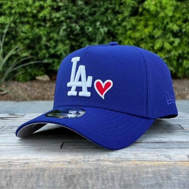 New Era LA Dodgers Heart Royal 940 A-Frame