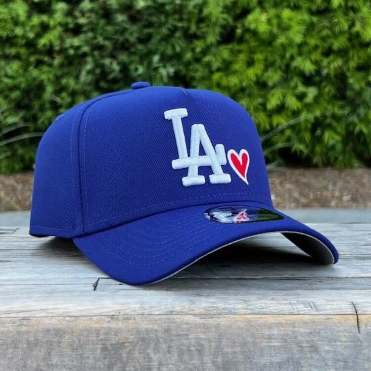 New Era LA Dodgers Heart Royal 940 A-Frame