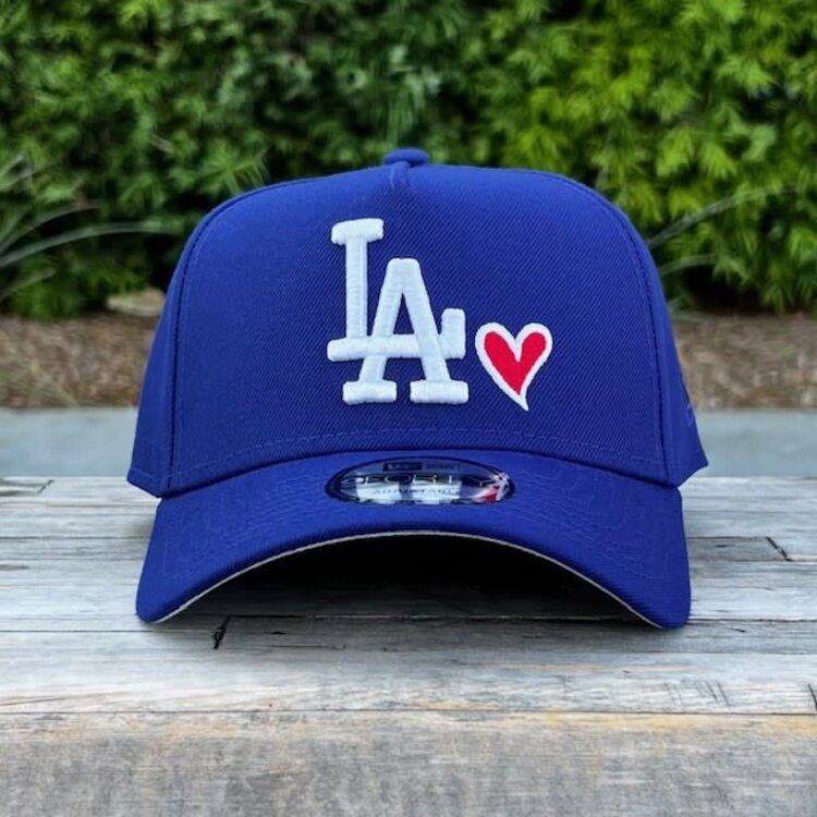 New Era LA Dodgers Heart Royal 940 A-Frame