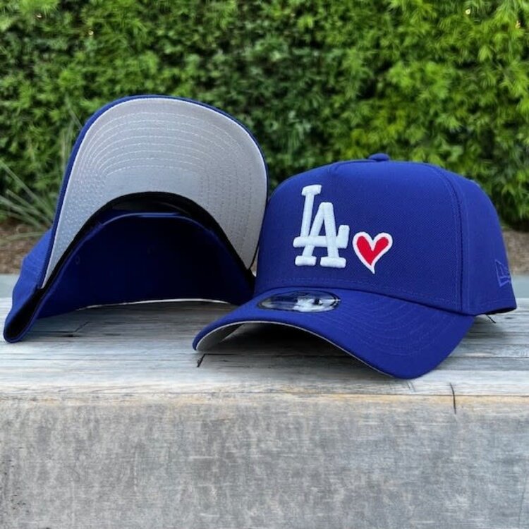 New Era LA Dodgers Heart Royal 940 A-Frame
