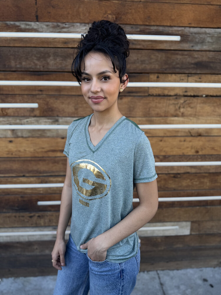 Majestic Green Bay Packers W Bright Lights Green