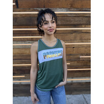 Majestic Packers W Game Time Glitz Tank