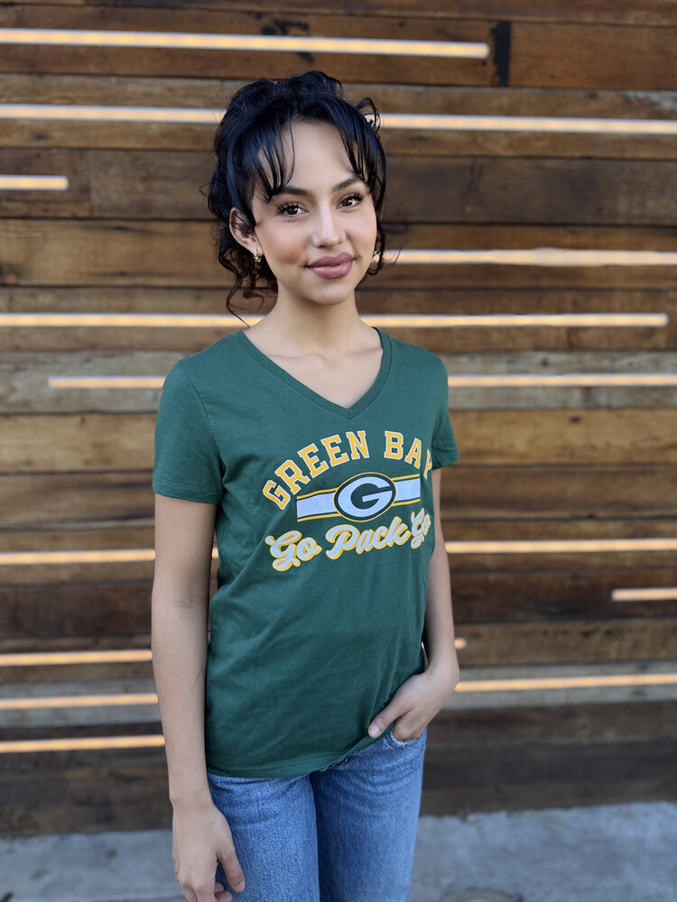 Fanatics Packers W Game Used V-Neck
