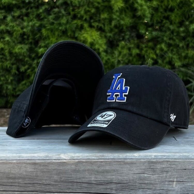 47 Brand LA Dodgers 47 Clean Up Black Royal-White