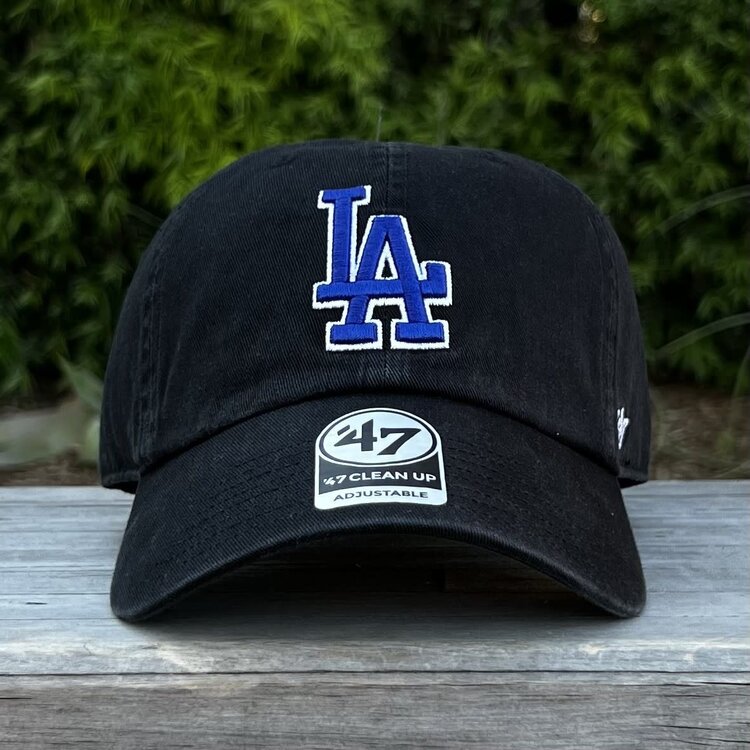 47 Brand LA Dodgers 47 Clean Up Black Royal-White
