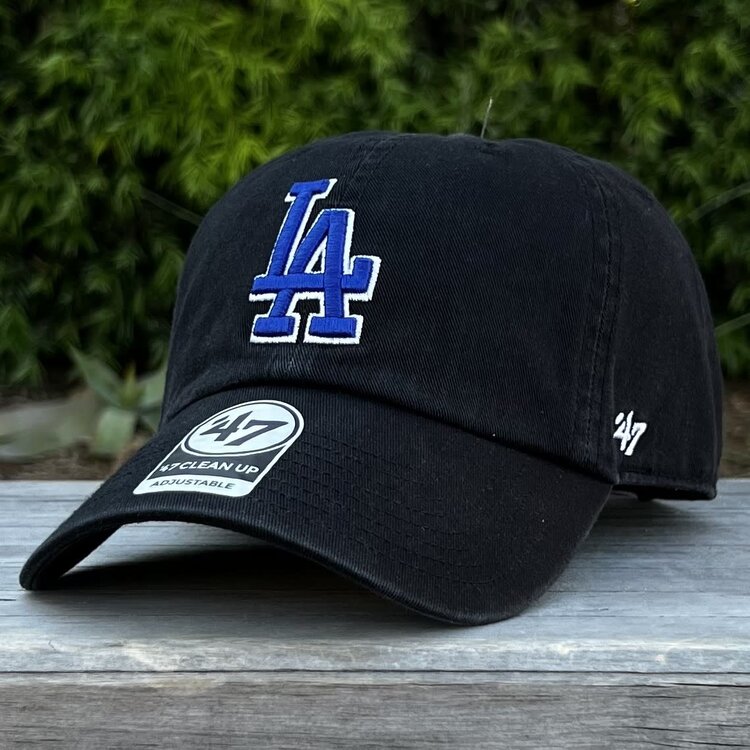 47 Brand LA Dodgers 47 Clean Up Black Royal-White