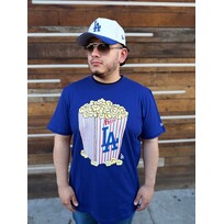 New Era LA Dodgers NE Men's Royal Stadium Popcorn Tee