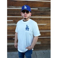 New Era LA Dodgers NE Men's Off White Stadium Hot Dog Tee