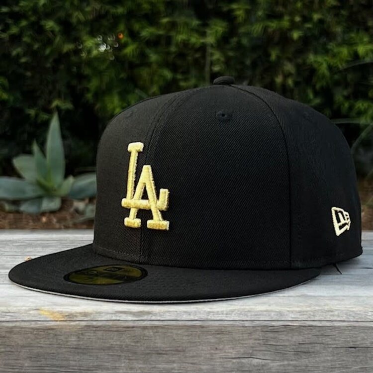 New Era LA Dodgers Black Metalllic Gold Viva