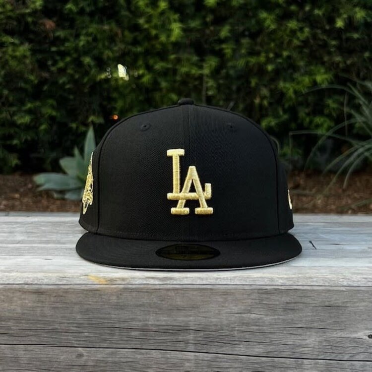 New Era LA Dodgers Black Metalllic Gold Viva