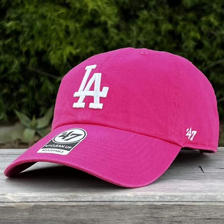 47 Brand LA Dodgers 47 Clean Up Magenta