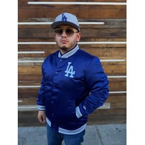 New Era LA Dodgers Men's NE Game Day Royal Snapfront Jacket
