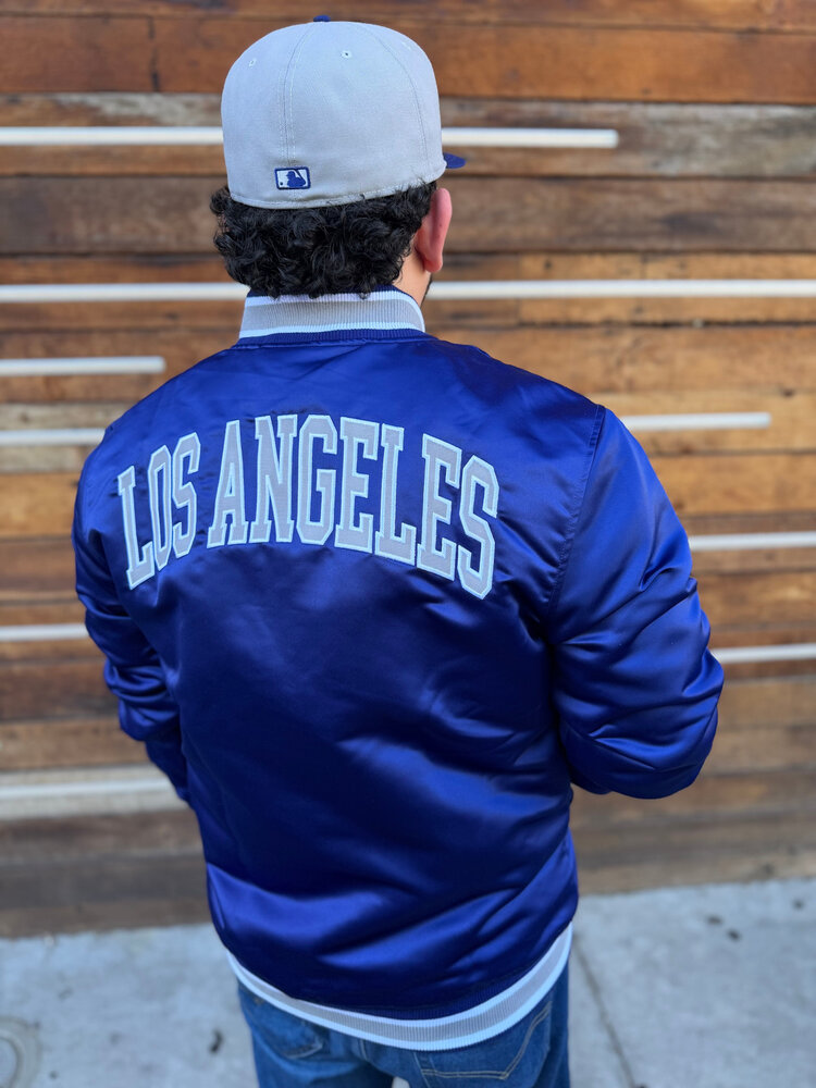 New Era LA Dodgers Men's NE Game Day Royal Snapfront Jacket