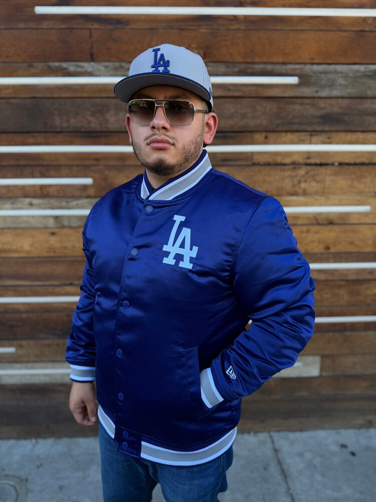 New Era LA Dodgers Men's NE Game Day Royal Snapfront Jacket