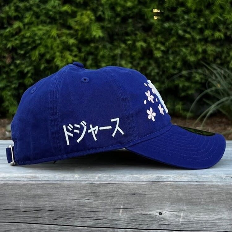 New Era LA Dodgers Royal White Cherry Blossom Kanji SP 920 Adjustable